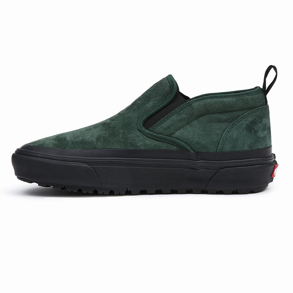 Tenis Botas Vans Mid Slip MTE-1 Mujer Verde | AIW081536