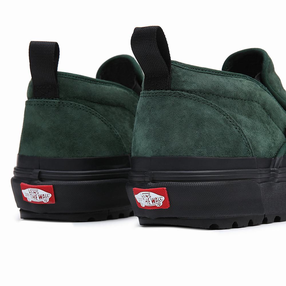 Tenis Botas Vans Mid Slip MTE-1 Mujer Verde | AIW081536