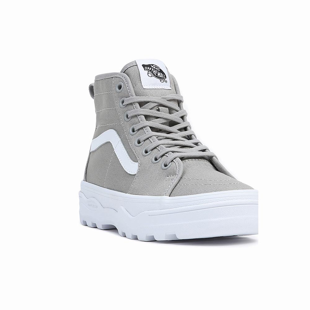 Tenis Botas Vans Sentry Sk8-Hi Hombre Beige | UKE619234