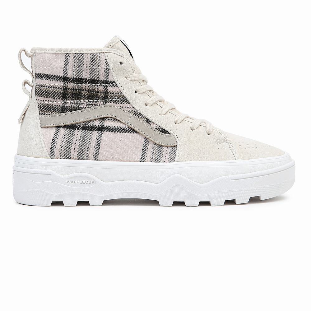 Tenis Botas Vans Sentry Sk8-Hi Hombre Rosas | AXF217364