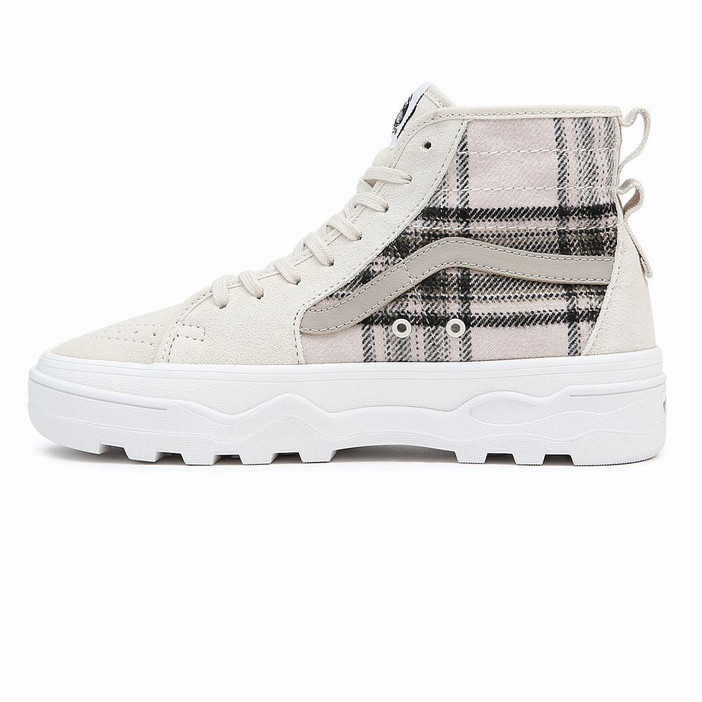 Tenis Botas Vans Sentry Sk8-Hi Hombre Rosas | AXF217364