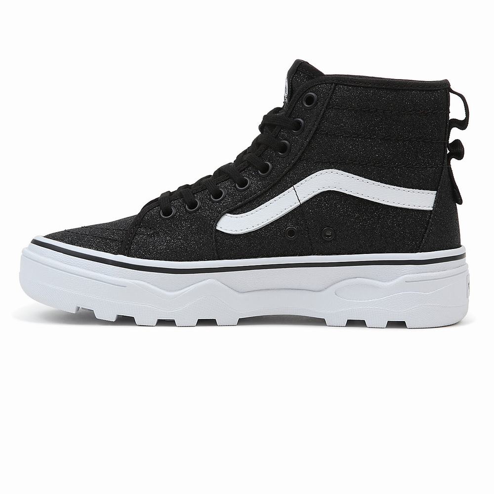 Tenis Botas Vans Sentry Sk8-Hi WC Hombre Negras | IRA371496