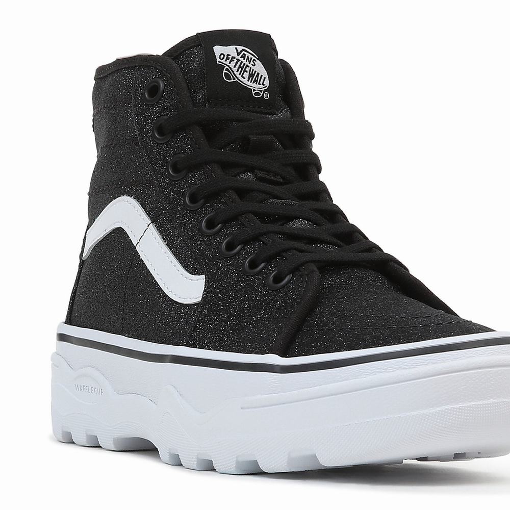 Tenis Botas Vans Sentry Sk8-Hi WC Hombre Negras | IRA371496