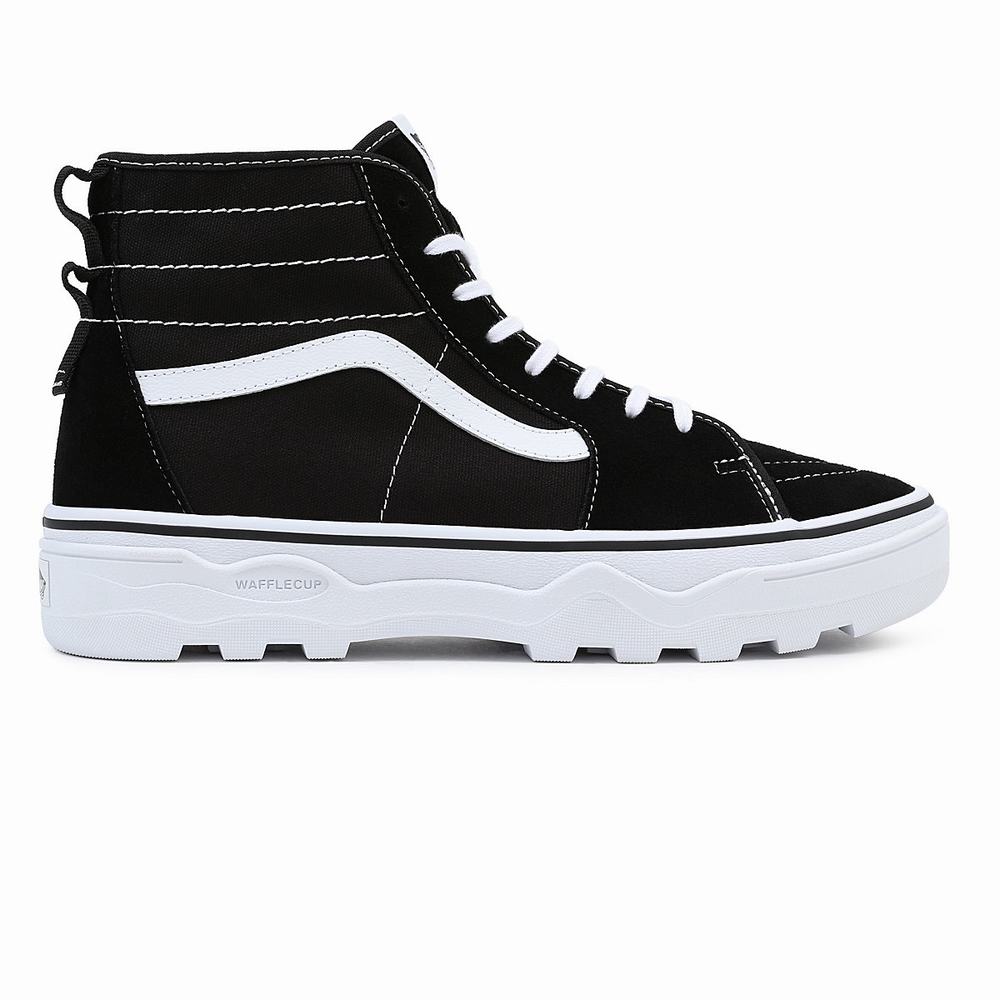 Tenis Botas Vans Sentry Sk8-Hi WC Hombre Negras | NJT256483