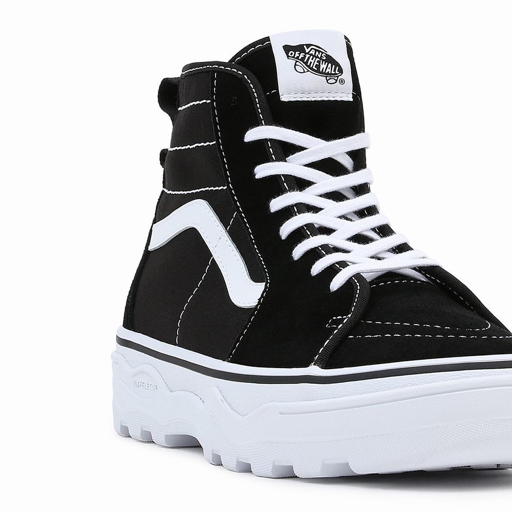 Tenis Botas Vans Sentry Sk8-Hi WC Hombre Negras | NJT256483