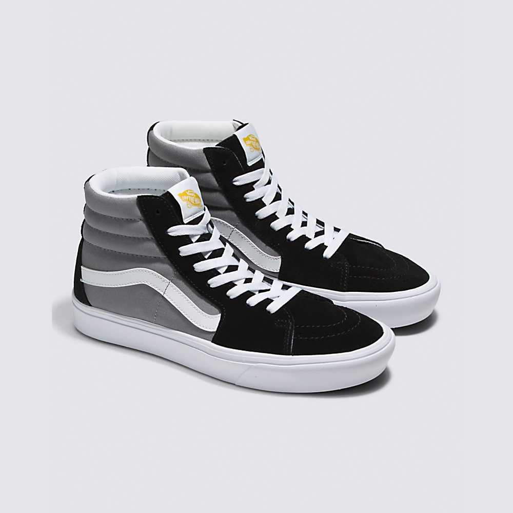 Tenis Botas Vans Showcase Comfycush Sk8-Hi Mujer Negras / | FBK183076