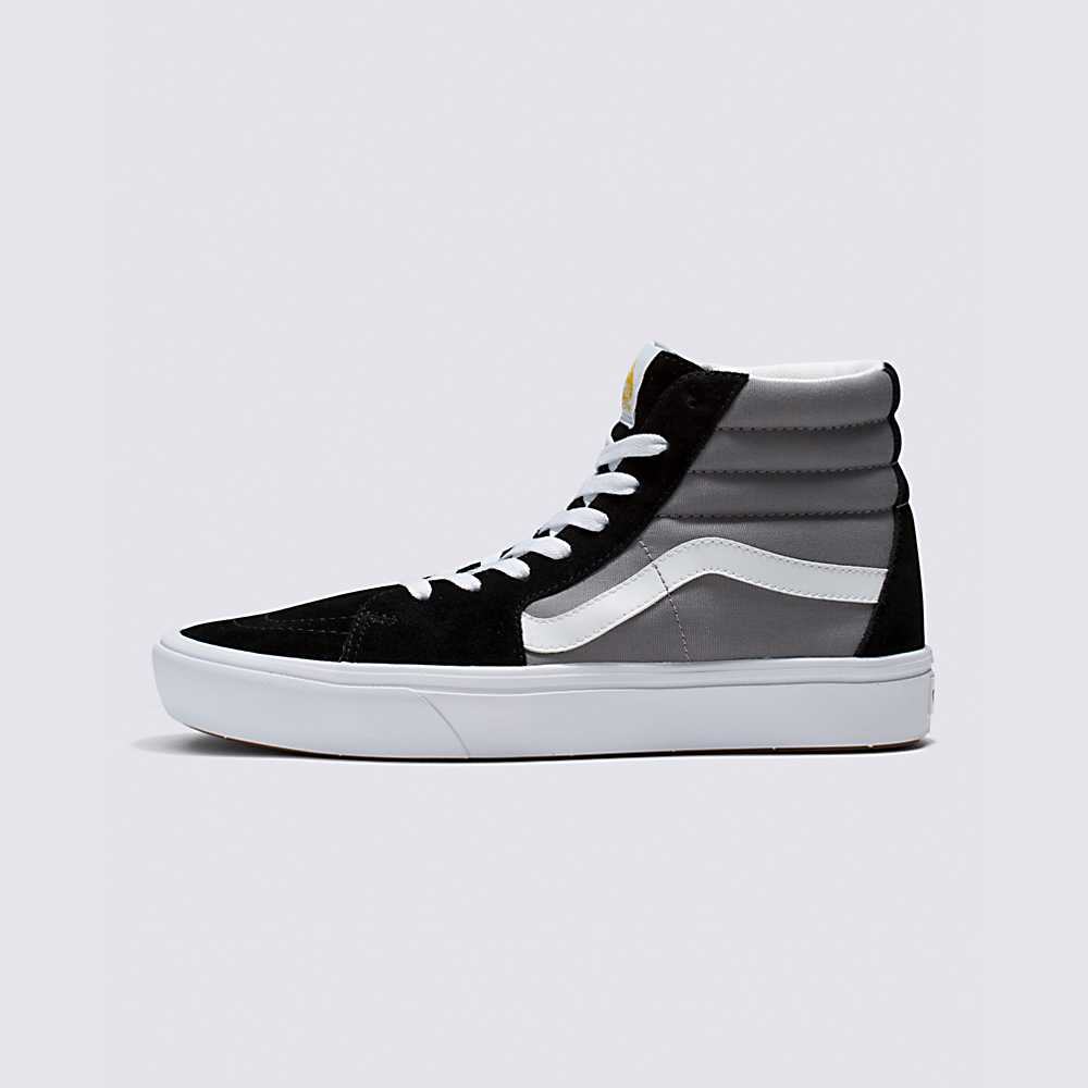 Tenis Botas Vans Showcase Comfycush Sk8-Hi Mujer Negras / | FBK183076