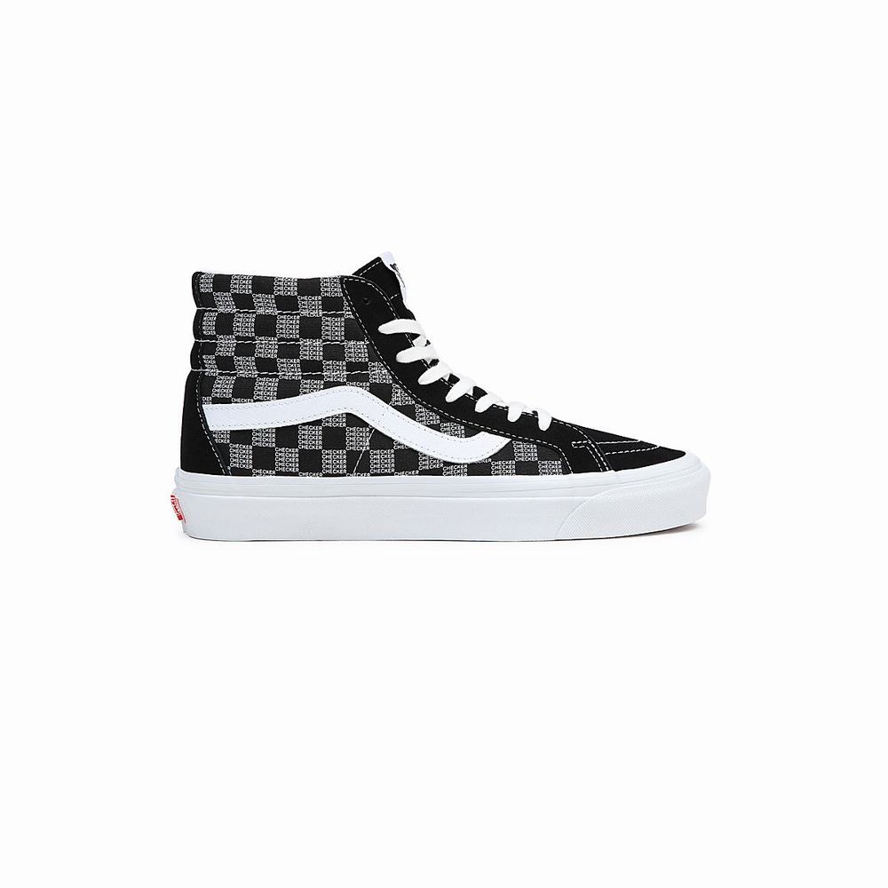 Tenis Botas Vans Sk8-Hi 38 DX Hombre Negras/Gris | JTH946780