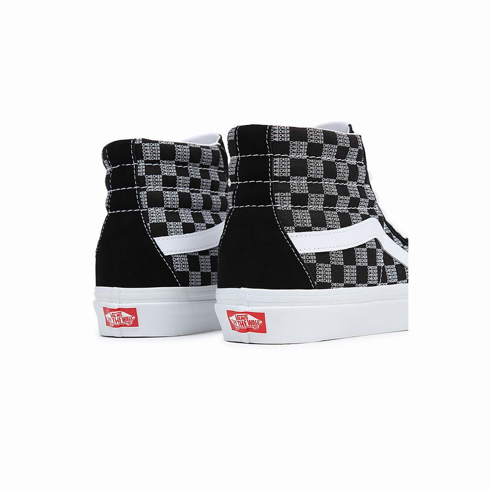 Tenis Botas Vans Sk8-Hi 38 DX Hombre Negras/Gris | JTH946780