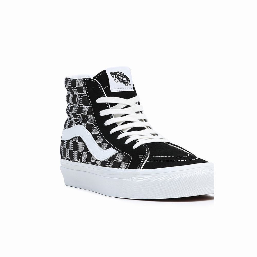 Tenis Botas Vans Sk8-Hi 38 DX Hombre Negras/Gris | JTH946780