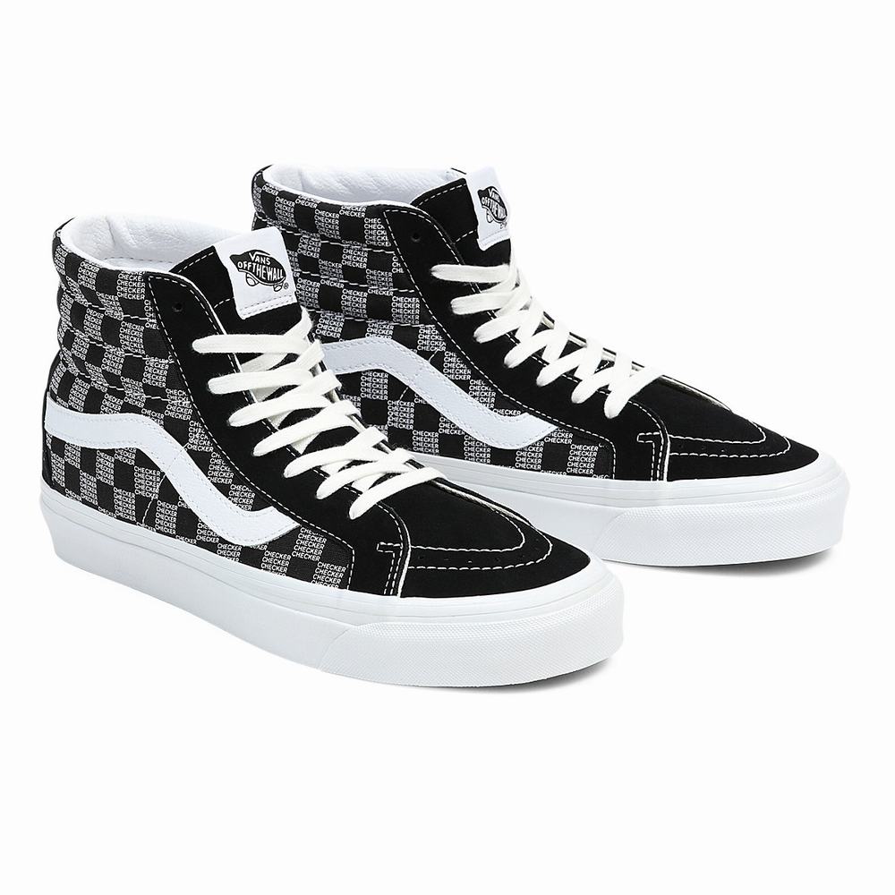 Tenis Botas Vans Sk8-Hi 38 DX Hombre Negras/Gris | JTH946780