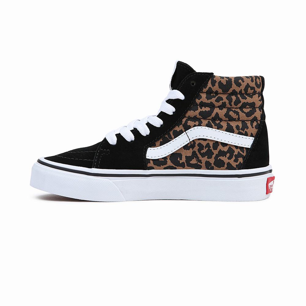 Tenis Botas Vans Sk8-Hi (4-8 years) Niños Marrones | LXZ312509