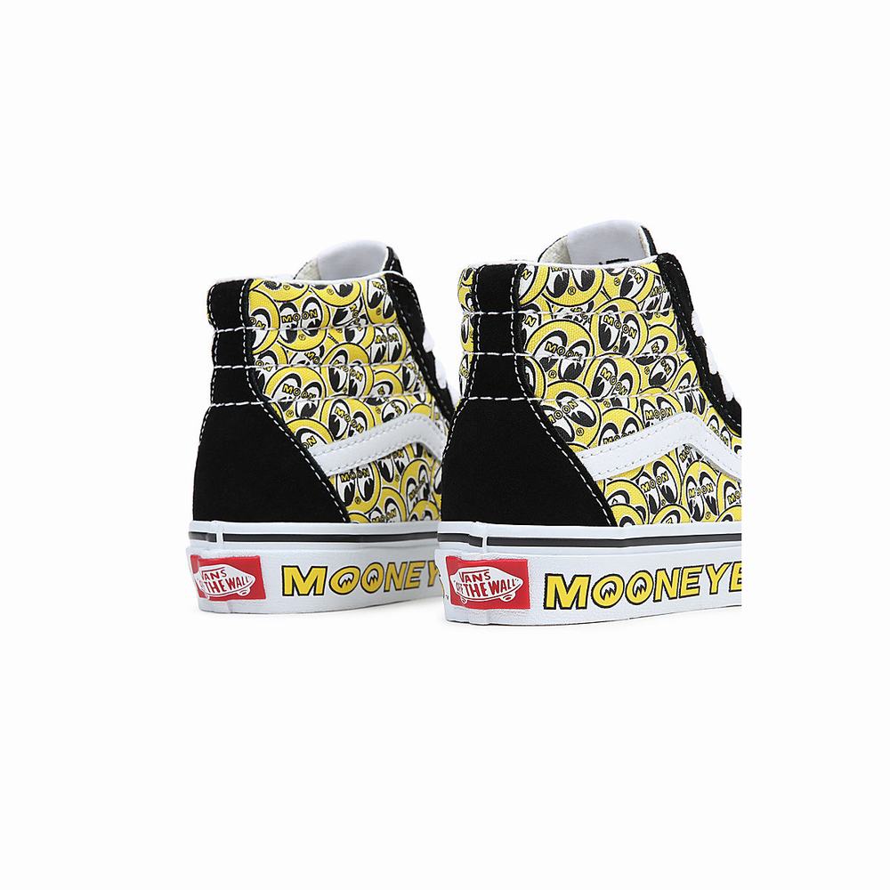 Tenis Botas Vans Sk8-Hi (4-8 years) Niños Negras | UOL095382