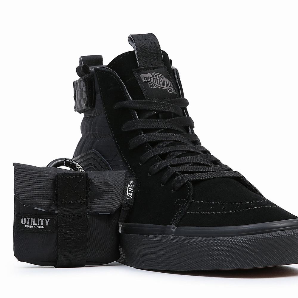 Tenis Botas Vans Sk8-Hi Cmty Hombre Negras | TZS257096