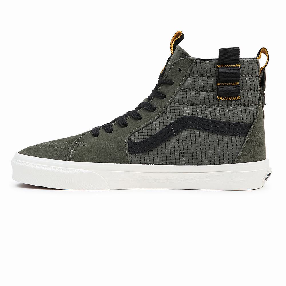 Tenis Botas Vans Sk8-Hi Cmty Hombre Verde | DSL315409