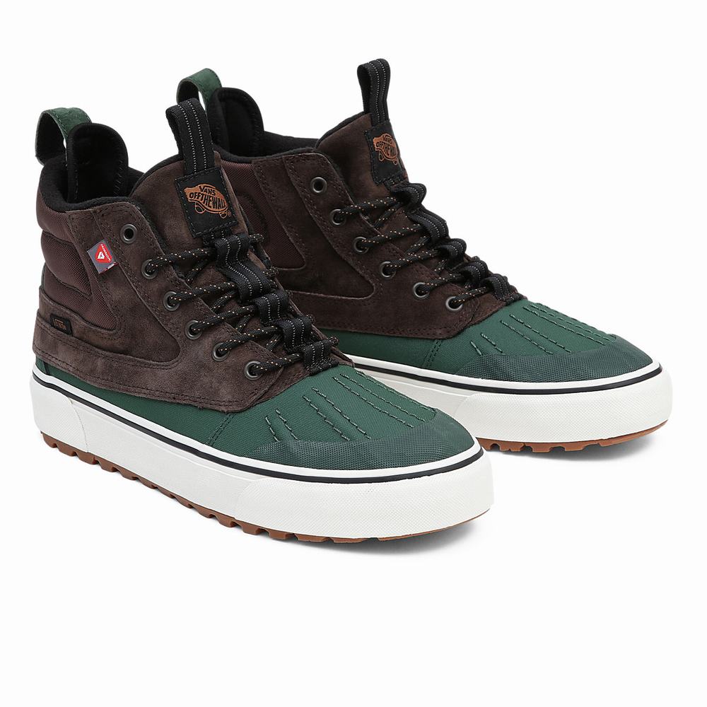 Tenis Botas Vans Sk8-Hi Del Pato MTE-2 Hombre Verde/Marrones | NSP293754