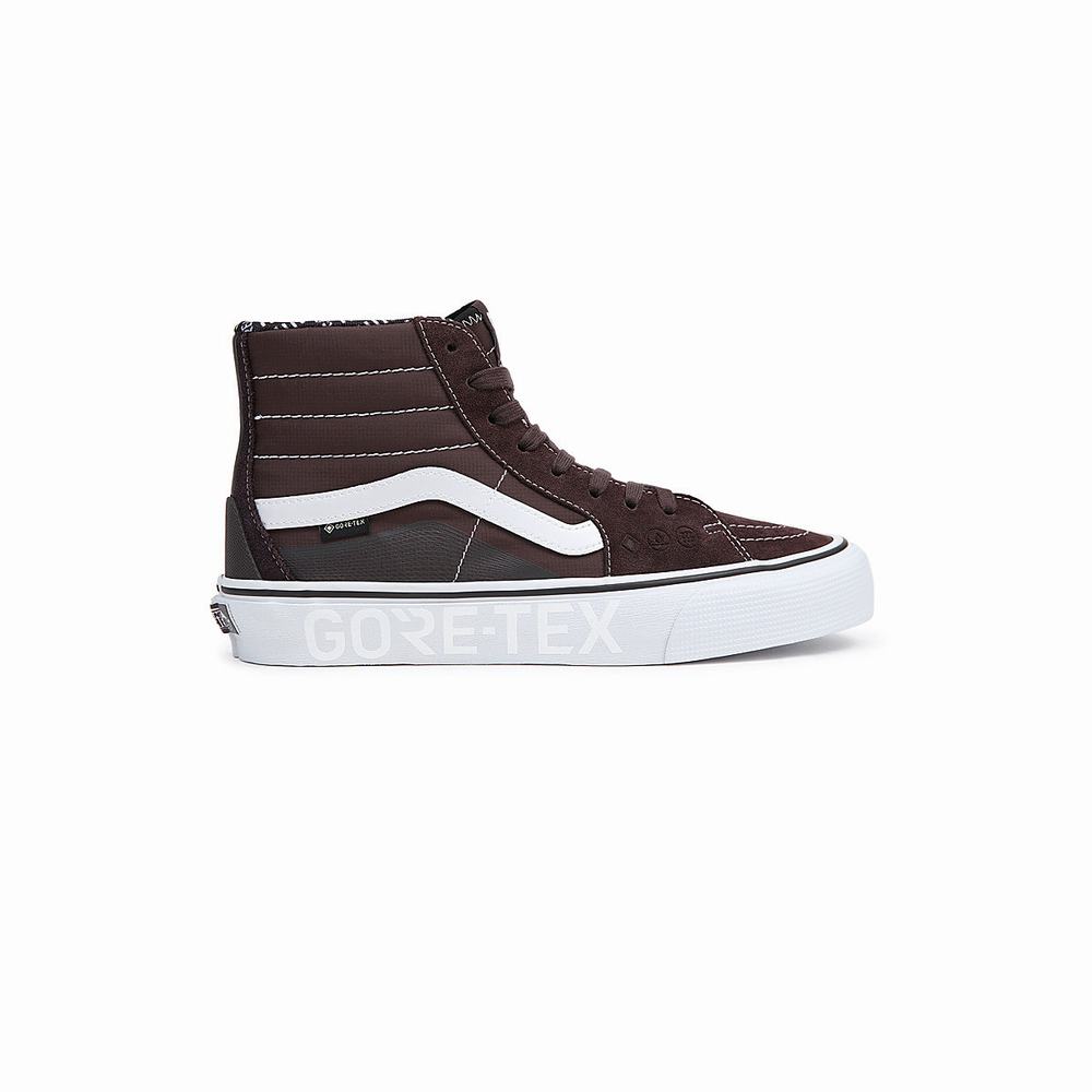 Tenis Botas Vans Sk8-Hi Gore-Tex Hi & Dry Mujer Marrones | WYL845230