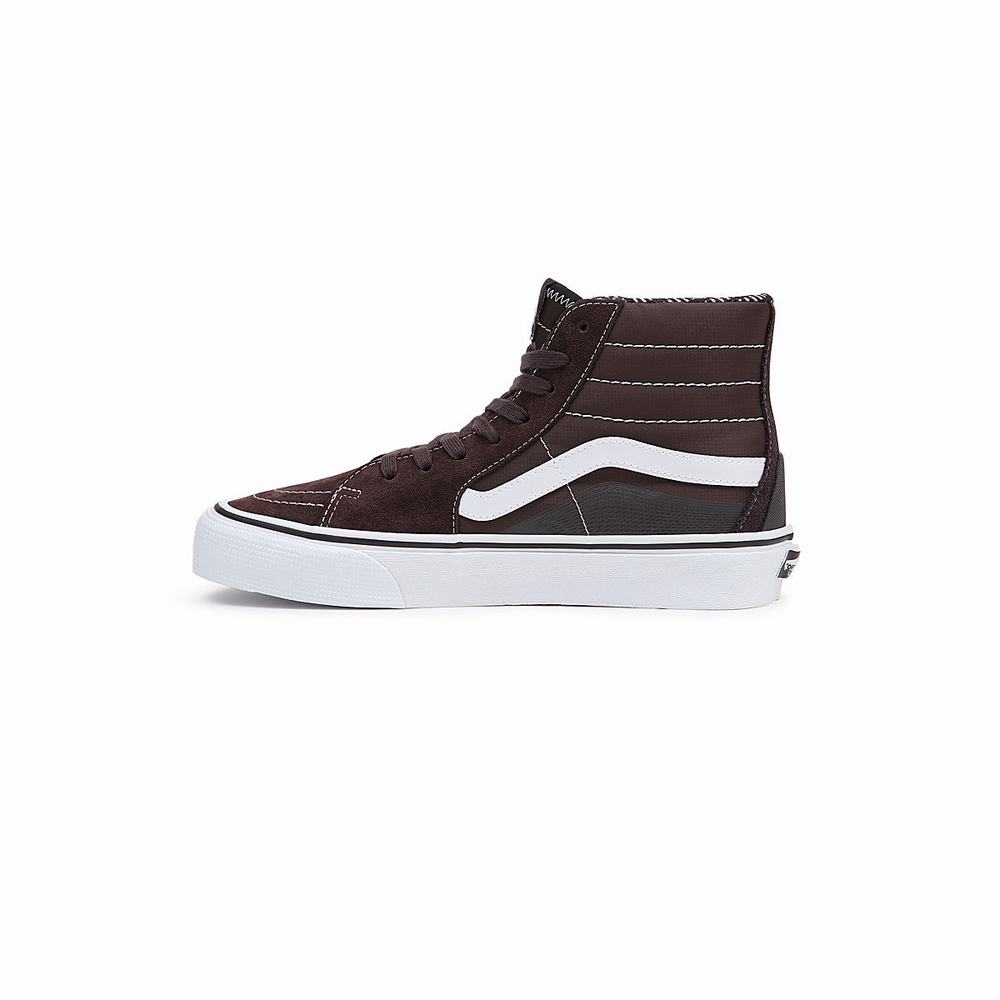 Tenis Botas Vans Sk8-Hi Gore-Tex Hi & Dry Mujer Marrones | WYL845230