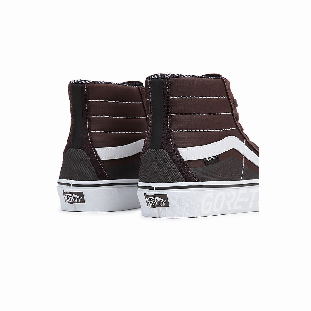 Tenis Botas Vans Sk8-Hi Gore-Tex Hi & Dry Mujer Marrones | WYL845230