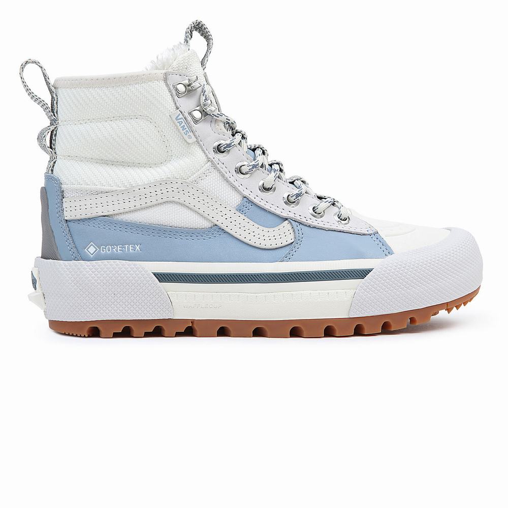 Tenis Botas Vans Sk8-Hi Gore-Tex MTE-3 Mujer Azules/Blancas | BLM864703