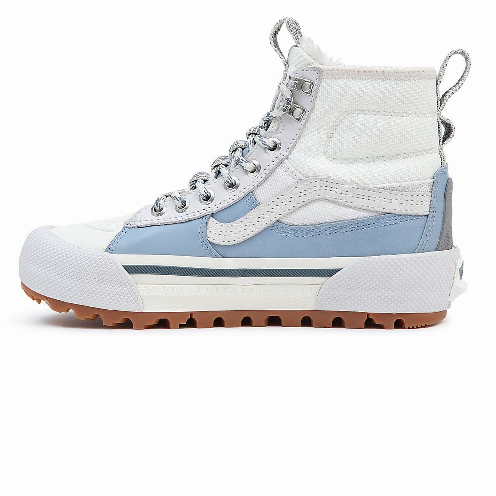 Tenis Botas Vans Sk8-Hi Gore-Tex MTE-3 Mujer Azules/Blancas | BLM864703