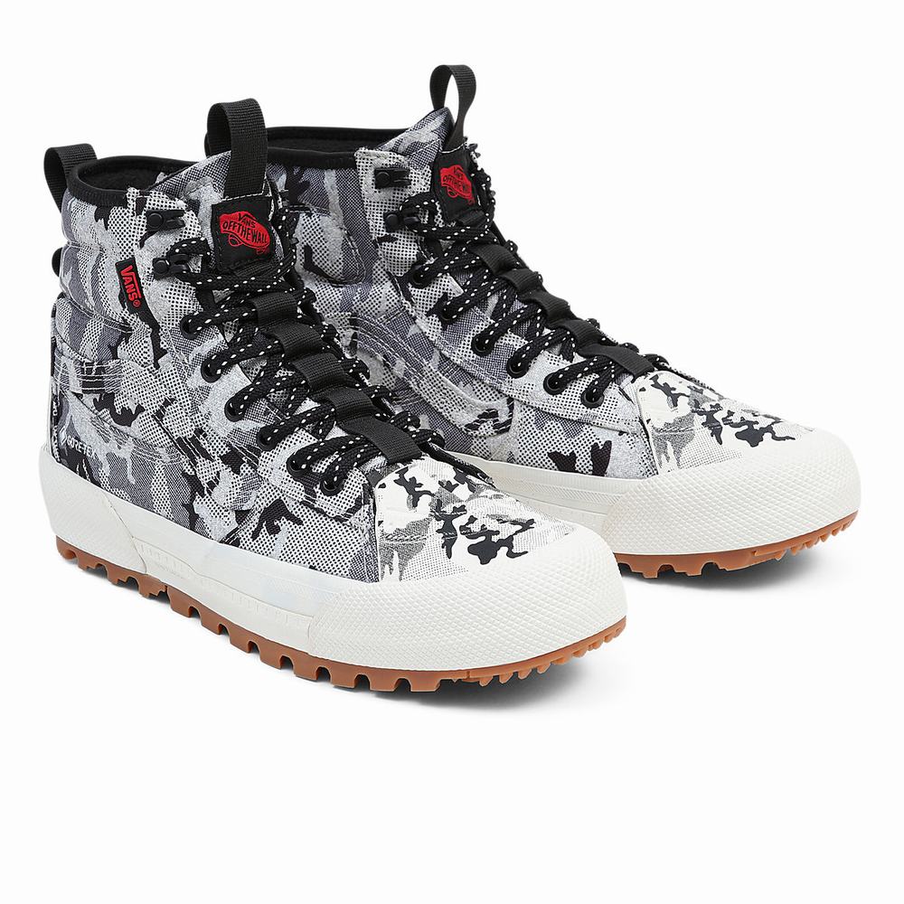 Tenis Botas Vans Sk8-Hi Gore-Tex MTE-3 Mujer Negras/Gris | HYB719543