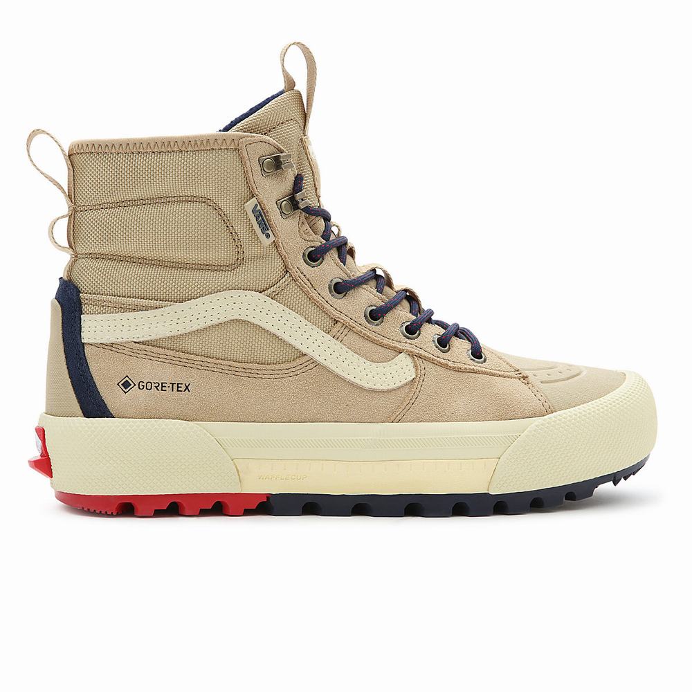 Tenis Botas Vans Sk8-Hi Gore-Tex MTE-3 Mujer Beige | QWI214306