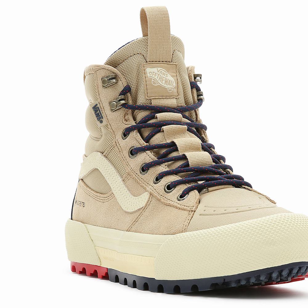 Tenis Botas Vans Sk8-Hi Gore-Tex MTE-3 Mujer Beige | QWI214306