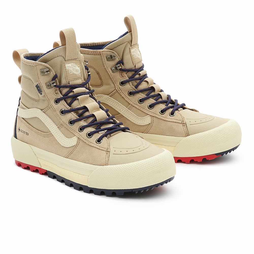 Tenis Botas Vans Sk8-Hi Gore-Tex MTE-3 Mujer Beige | QWI214306