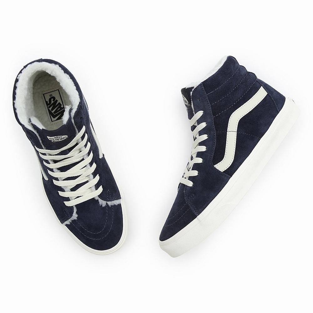 Tenis Botas Vans Sk8-Hi Hombre Azules | FNR524091