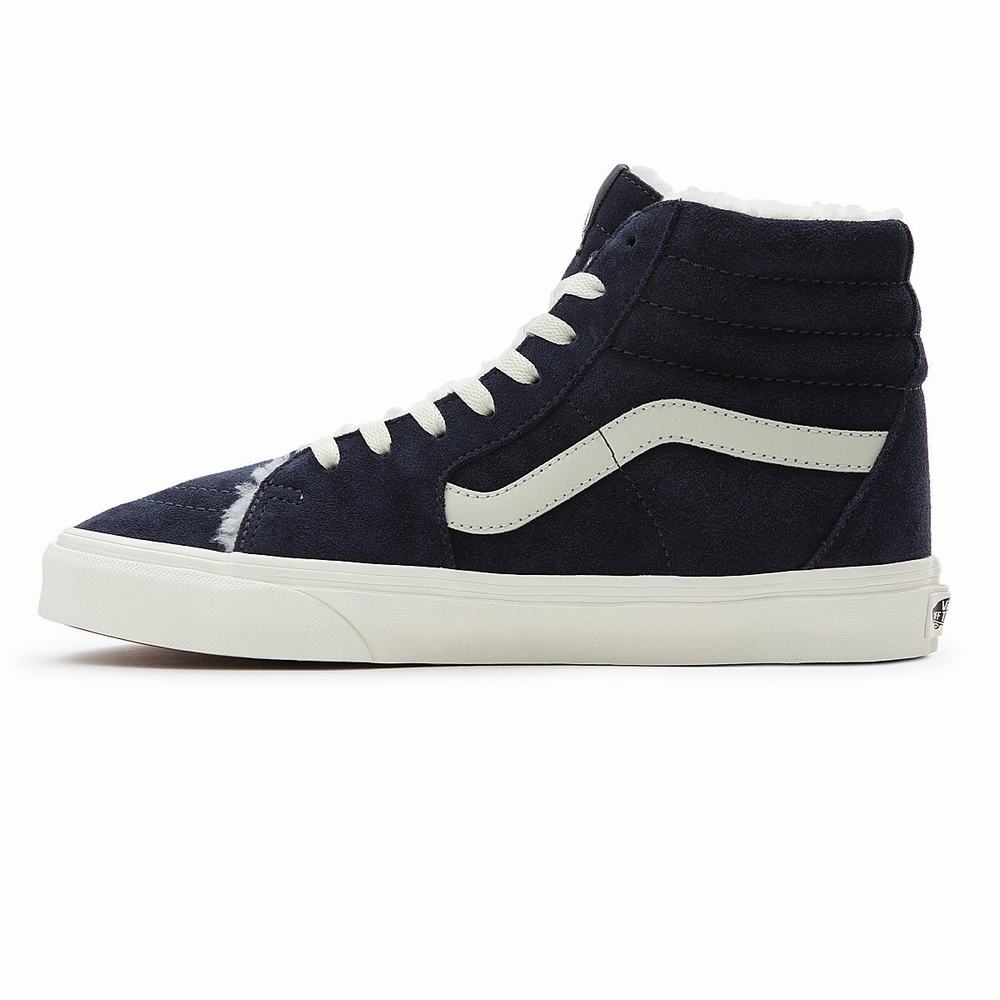 Tenis Botas Vans Sk8-Hi Hombre Azules | FNR524091