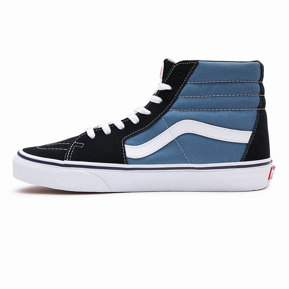 Tenis Botas Vans Sk8-Hi Hombre Azules | GLK982607