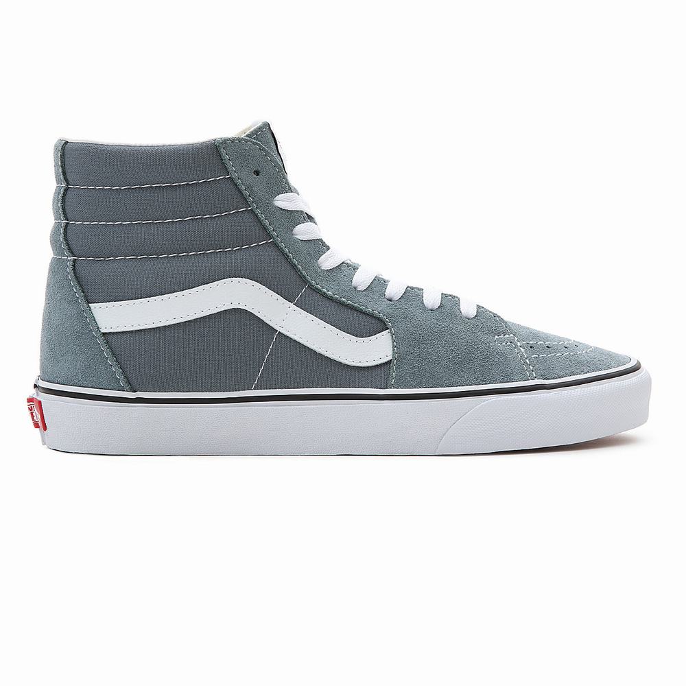 Tenis Botas Vans Sk8-Hi Hombre Azules | GPZ157904