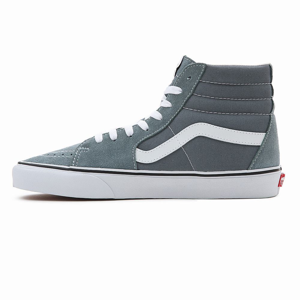 Tenis Botas Vans Sk8-Hi Hombre Azules | GPZ157904