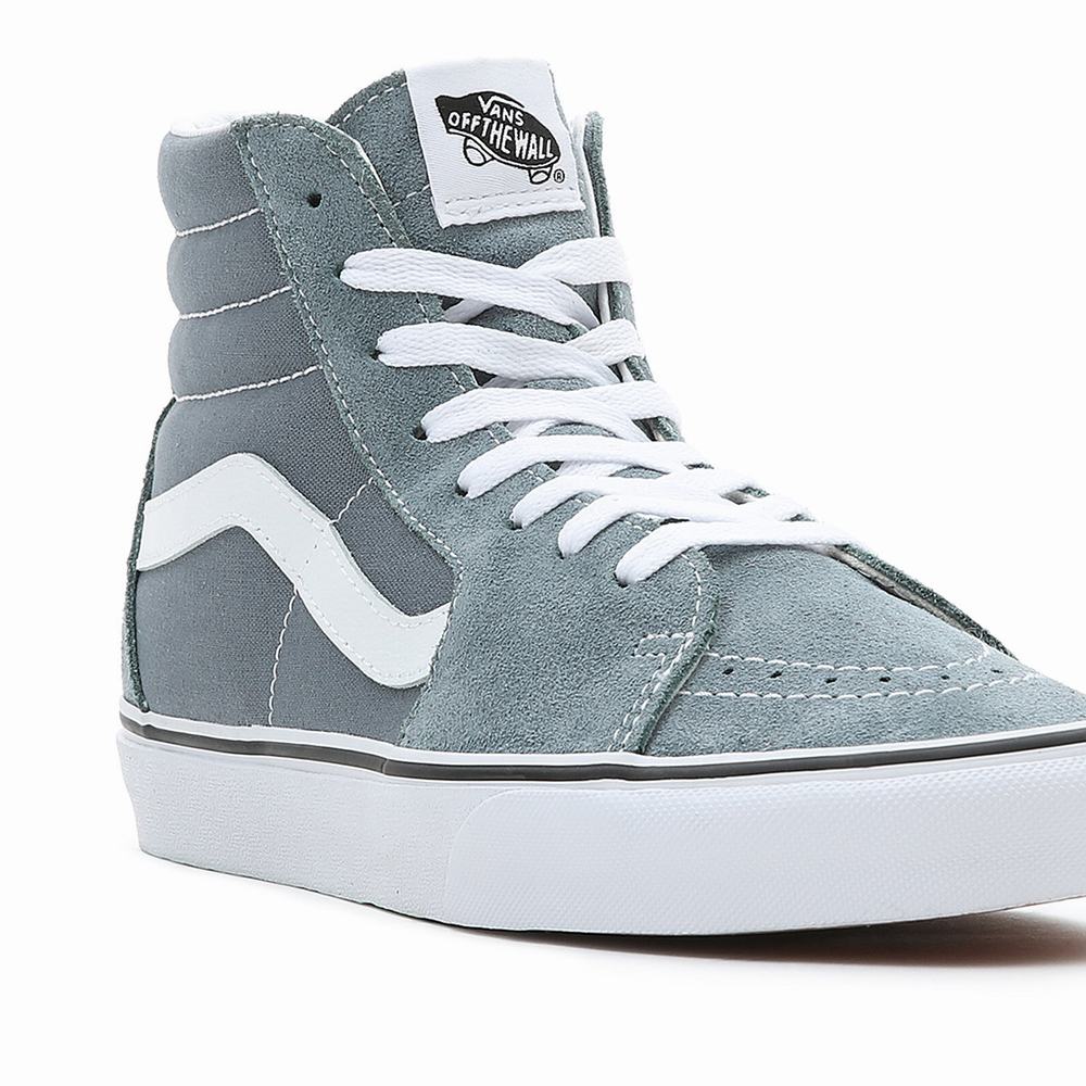 Tenis Botas Vans Sk8-Hi Hombre Azules | GPZ157904