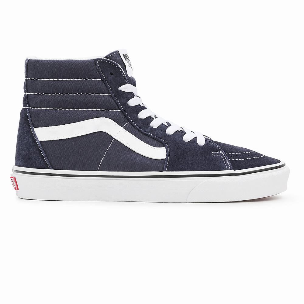 Tenis Botas Vans Sk8-Hi Hombre Azules | NEM398742