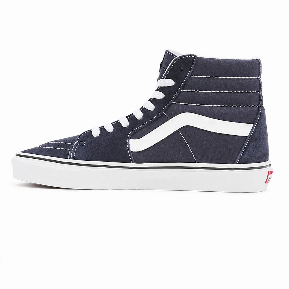 Tenis Botas Vans Sk8-Hi Hombre Azules | NEM398742