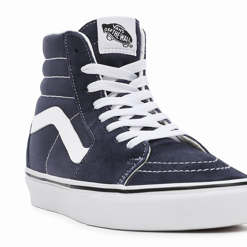 Tenis Botas Vans Sk8-Hi Hombre Azules | NEM398742