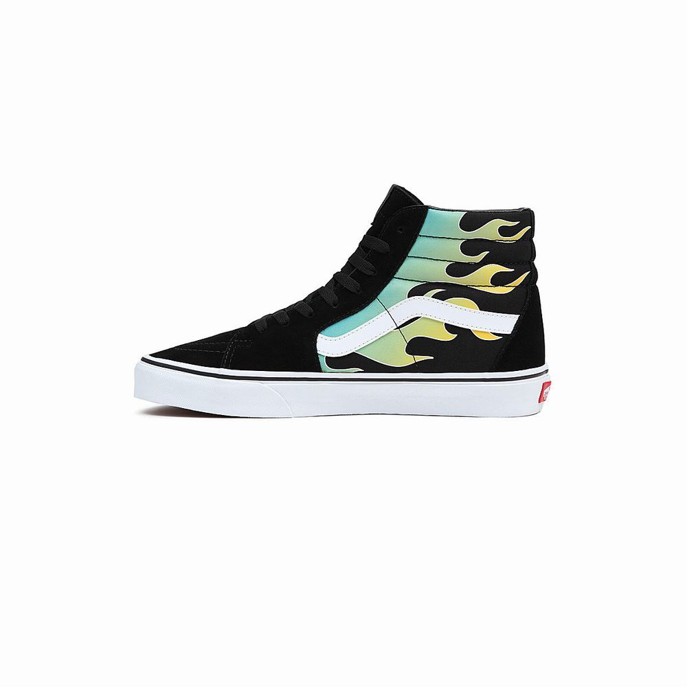 Tenis Botas Vans Sk8-Hi Hombre Azules/Negras | GAH452361