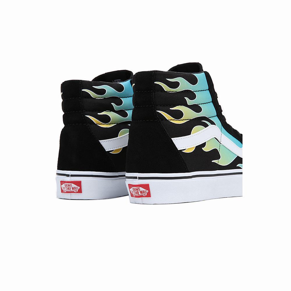 Tenis Botas Vans Sk8-Hi Hombre Azules/Negras | GAH452361