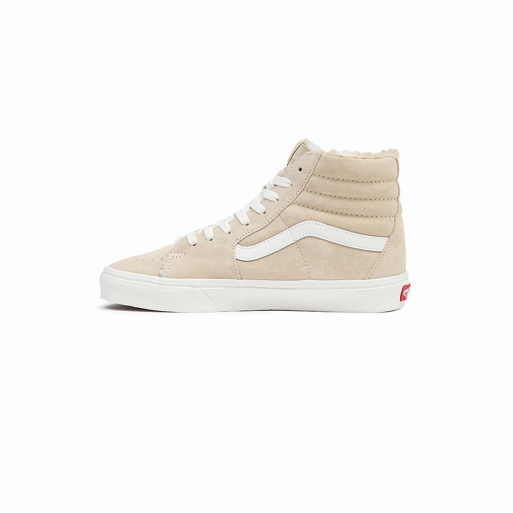 Tenis Botas Vans Sk8-Hi Hombre Beige | FWG871623