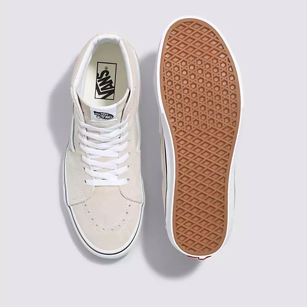 Tenis Botas Vans Sk8-Hi Hombre Beige | QHI243608