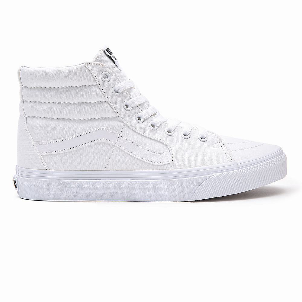 Tenis Botas Vans Sk8-Hi Hombre Blancas | HFP981067