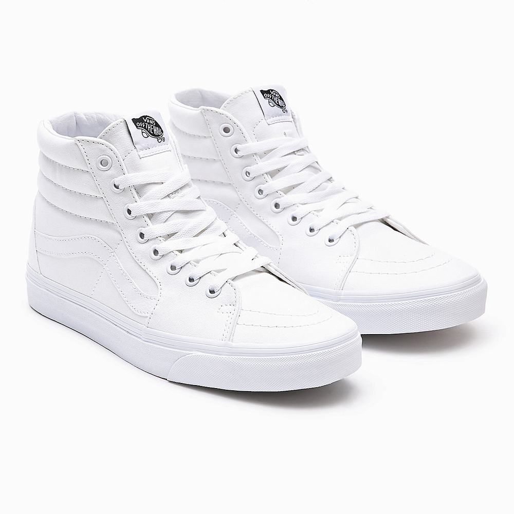 Tenis Botas Vans Sk8-Hi Hombre Blancas | HFP981067