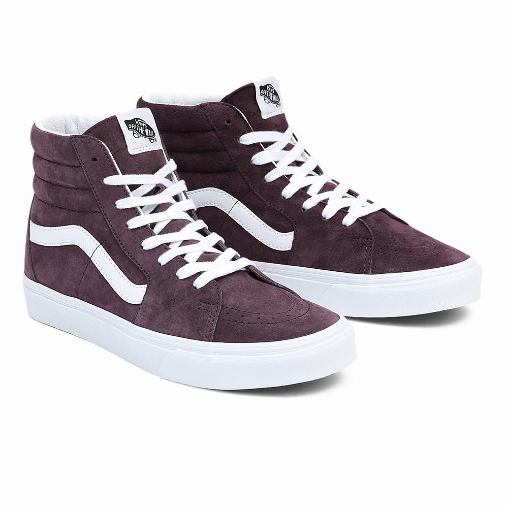 Tenis Botas Vans Sk8-Hi Hombre Moradas | VCS485367