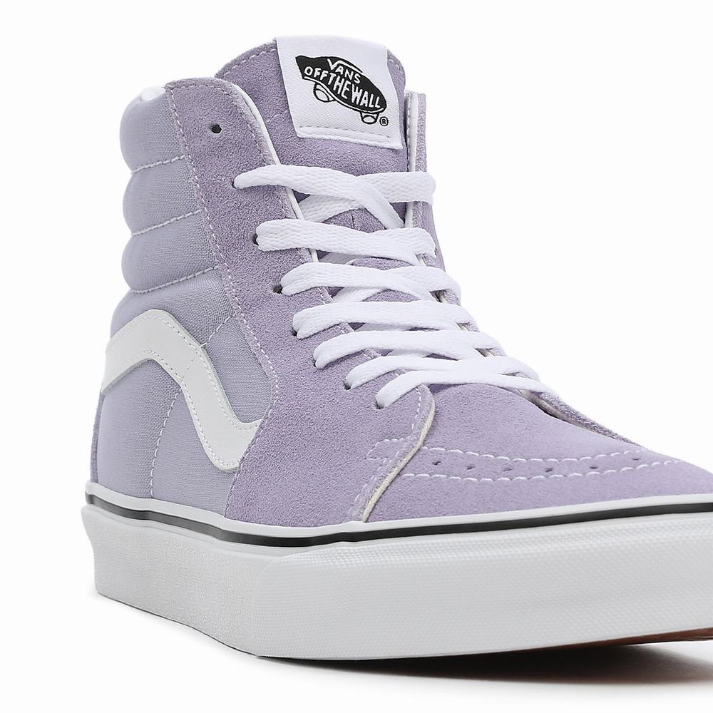 Tenis Botas Vans Sk8-Hi Hombre Moradas | WZM254016