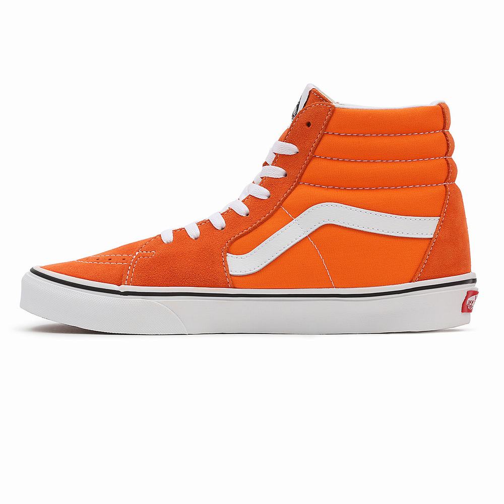 Tenis Botas Vans Sk8-Hi Hombre Naranjas | ZFQ168472