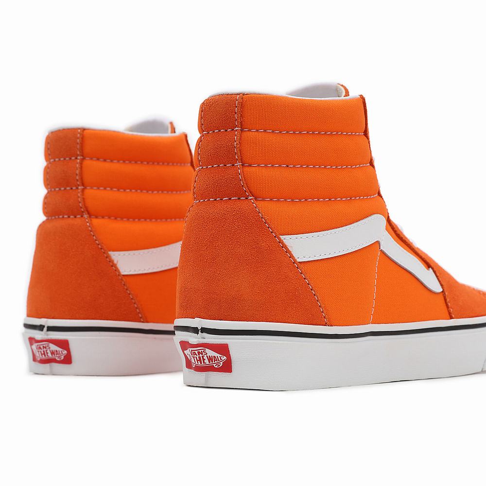 Tenis Botas Vans Sk8-Hi Hombre Naranjas | ZFQ168472