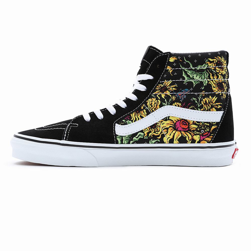 Tenis Botas Vans Sk8-Hi Hombre Negras | GVJ534860