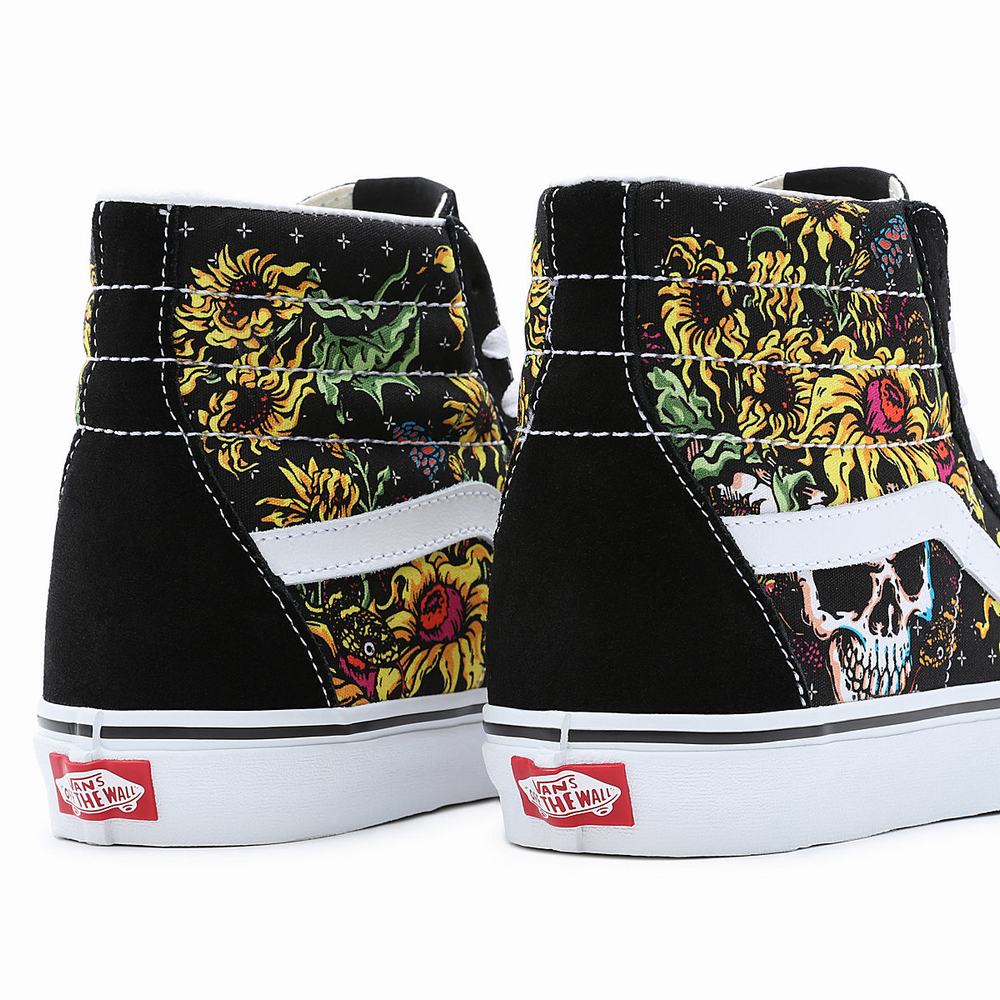 Tenis Botas Vans Sk8-Hi Hombre Negras | GVJ534860